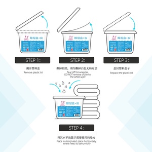 Thân thiện với môi trường hấp thụ nhanh ẩm ướt Hộp hấp thụ độ ẩm cho nhà trong nhà kiểm soát độ ẩm - Product Image 6