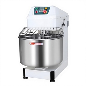 מיקסר ספירלי דו-פעמי דו-מהירויות 30 ליטר קיבולת לערבוב 12 ק\\\"ג קמח לייצור מזון בקנה מידה בינוני - Product Image 1