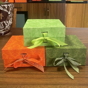 Cardboard Rigid Lid Corrugated Custom Logo Printed Black Shiny Glitter Packaging Gift Paper <b>Boxes</b> - Product Image 3