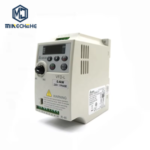 Variador de Frecuencia Micro Tipo VFD004L21A VFD008L21A VFD002L21A 0.4kw Controlador de Velocidad de Motor 220V Monofásico - Product Image 1