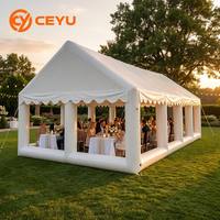Tente de fête gonflable Ceyu, tente d'entrepôt gonflable, pour festivals, camping, exposition extérieure, idéale pour la location