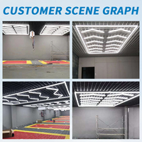 Superbright Energy Saving DIY Arrow Hexagon Car Wash Lighting Parking Garag Light
