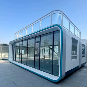 Casas móviles de lujo con techo de 20 pies que se pueden usar como balcones, y cabinas Apple que se pueden usar como hoteles, cafeterí<span class=keywords><strong>as</strong></span> - Product Image 1