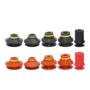 VB Series Corrugated <b>Silicone</b> Suction Cup Custom <b>Rubber</b> with Screw Vacuum Suction Cups SUZHOU HOFUJNG - Product Image 1