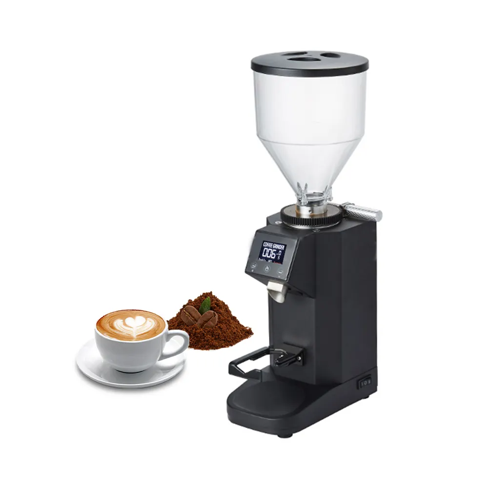 Electric Industrial Professional Coffee Bean Grinder Manual Cafe Grinding Machine Commercial Espresso Mill Coffee Grinder