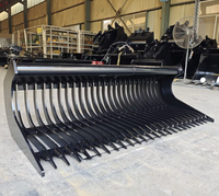RSBM Rake Riddle Bucket 60'' 1524mm Skeleton Bucket 6 Ton Mini Excavator.