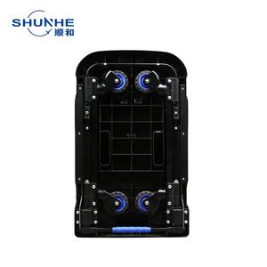 Carro plegable de plataforma inteligente y ligera, carro de mano plegable de 4 ruedas, carro de mano con plataforma, camión de mano con capacidad de carga de 90KG - Product Image 6