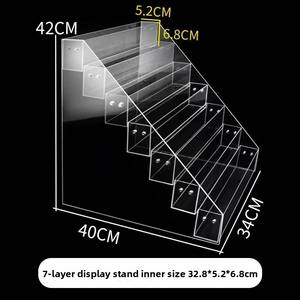 Акриловый 2-мм профиль на заказ для отдельно стоящих выставочных стендов, полированная поверхность для легкой сборки, для хранения открыток, <span class=keywords><strong>CD</strong></span>, фотоальбомов - Product Image 2