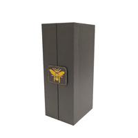 Boîte en papier pour bouteilles de vin rouge whisky de qualité supérieure avec logo personnalisé Carton de sublimation Vin spécial de luxe avec fonctions d'éclairage LED