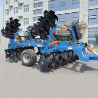 810-6.2 piringan Harrow lipat ekstra berat, peralatan pertanian mesin pertanian cakram penggaruk traktor