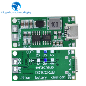 Многоканальное зарядное устройство Type-C для LiPo/<span class=keywords><strong>Li</strong></span>-Ion аккумуляторов 2S 3S 4S с повышением напряжения до 8.4V 12.6V 16.8V, для литиевых батарей 7.4V <span class=keywords><strong>11.1V</strong></span> 14.8V 18650 - Product Image 4