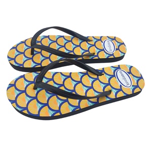 Tongs unisexe à imprimé écailles de poisson, sandales de plage à bride marine, antidérapantes, en caoutchouc PE souple, claquettes d'été - Product Image 1