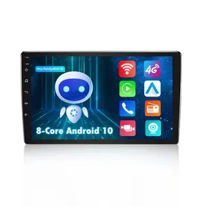 Jmance 10 pollici 6 128GB 4G 1280*720 DSP RDS Carplay autoradio 2 Din Android Gps Fm lettore Audio Stereo
