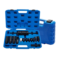 Kit d'extracteur d'injecteur diesel 14 pièces Outil de retrait d'extracteur d'injecteur diesel