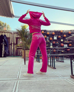 Reflective Rhinestone Velvet <strong>Tracksuit</strong> for <strong>Women</strong> 2022 Custom logo <strong>Velour</strong> Sweatsuit Sweat Track Suit Jogging Suits <strong>Women</strong> <strong>Velour</strong> l - Product Image 5