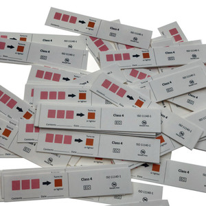 Cartes indicatrices de changement de couleur à l'oxyde d'éthylène Classe 4 ISO 11140-1 Sachets de stérilisation sans métaux - Product Image 3
