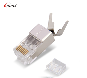 CAT6A FTP Ethernet kablosu RJ45 konnektörü ile 6-2T kol korumalı veri merkezleri Terminal blokları için yüksek yoğunluklu ağ çözümü - Product Image 1