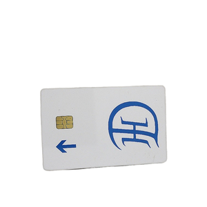 Kunden spezifische Sle4442 Smart Chipkarte Kontakt Kreditkarten größe ISO Kunststoff-PVC-<span class=keywords><strong>Clever</strong></span>-Karte - Product Image 1