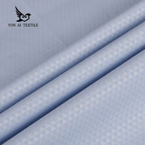 Fancy <span class=keywords><strong>Jacquard</strong></span> dệt 58 Polyester 42 bông vải cho áo sơ mi quần áo - Product Image 4