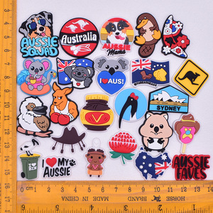 Venta Directa de Fábrica: Dijes de PVC de Dibujos Animados Australianos para Decoración DIY de Zapatos y Zuecos - Product Image 1