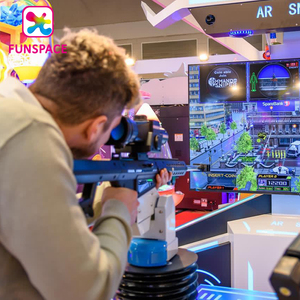 マルチプレイヤー対応インタラクティブアミューズメント機器 室内アーケードガンシューティングゲームマシン バーチャルリアリティ<span class=keywords><strong>AR</strong></span>シューティングシミュレーター - Product Image 5