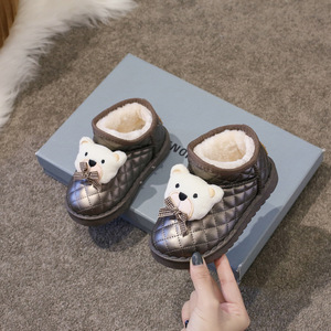 Vente en gros <span class=keywords><strong>bottes</strong></span> de neige OEM pour enfants, nouveaux garçons, hiver, bottines chaudes et épaisses pour bébé, <span class=keywords><strong>bottes</strong></span> d'extérieur en stock pour femmes - Product Image 2