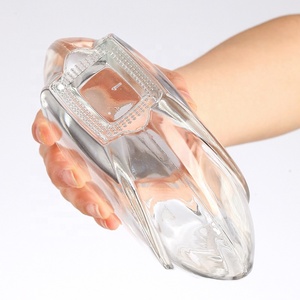 Bouteille en verre ronde de luxe de 750 ml en forme de citrouille, décanteur sphérique côtelé pour whisky, brandy, vodka, <span class=keywords><strong>cognac</strong></span>, rhum, spiritueux, liqueurs avec bouchon en liège - Product Image 4