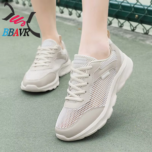 Zapatos Deportivos Ligeros y Cómodos para Mujer, Zapatillas Casuales de Moda para Caminar en Verano con Forro de Espuma Acolchada - Product Image 6