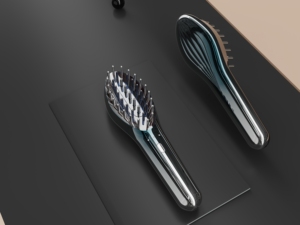 Peine eléctrico de microcorriente EMF para mejorar el cuidado del cabello, peine para masaje del cuero cabelludo con compartimento de aceite - Product Image 4