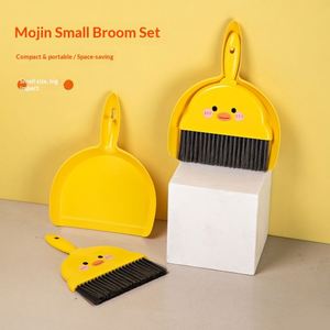 Ensemble de nettoyage de bureau en plastique : mini pelle et balayette combinées pour la maison, balayette pour animaux de compagnie, balayette de lit, pelle à déchets - Product Image 1