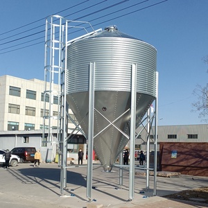 Silo de Alimentación <span class=keywords><strong>para</strong></span> Granja de <span class=keywords><strong>Cerdos</strong></span>, Torre de Acero Galvanizado en Caliente con 1 Año de Garantía y Alimentador Automático - Product Image 2