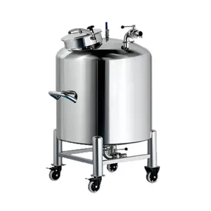 Best Price Food Grade Small Large Volume 316 304 Stainless Steel Hot Water Perfume Liquid Storage Tank Milk Sauce Tank