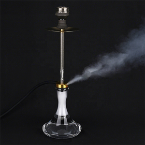 Juego Completo de Shisha Portátil de Metal en Caja de Regalo con Filtro de Vidrio Grande para Bar, KTV, Club Nocturno, Diseño Moderno con Espejo - Product Image 3