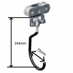 Mingtang <span class=keywords><strong>porte</strong></span>-vélos rail de glissière de stockage de <span class=keywords><strong>garage</strong></span> aérien, rail de support de stockage de <span class=keywords><strong>plafond</strong></span> de <span class=keywords><strong>garage</strong></span> de vélo avec crochets - Product Image 5