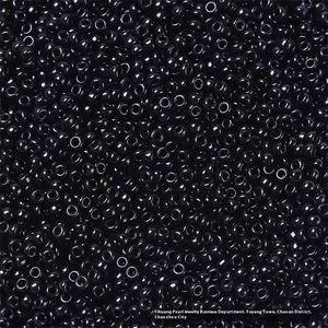 단색 라운드 유리 구슬 블랙 3D DIY 수제 페르시 보석 액세서리 의류 및 도매 - Product Image 2