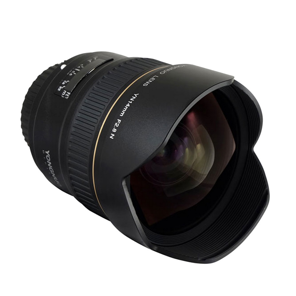 ヨンヌオ 14mm F2.8 超広角単焦点レンズ YN14mm オートフォーカス AF