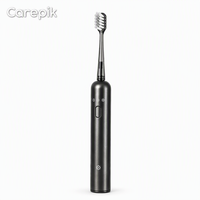 Cepillo de Dientes Eléctrico Carepik 40000 VPM con Carcasa de Aluminio, 3 Velocidades, Fabricado en China, 3 Modos de Limpieza Avanzados