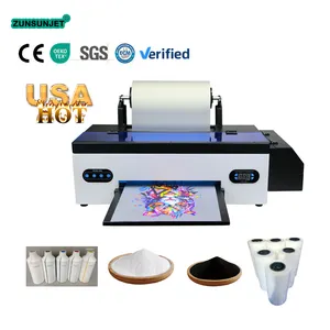 automatic Fabricantes De Impresoras Impression Dtf Sur Tee Shirt Printer R1390 With Roll Paper