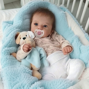 Muñeca Bebé Reborn Realista de Alta Gama, Pintada en 3D, Rudy Mini, 18 Pulgadas, Cuerpo Completo de Vinilo, <span class=keywords><strong>Juguete</strong></span> Exquisito <span class=keywords><strong>para</strong></span> Coleccionistas - Product Image 4
