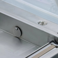 Machine de mise sous vide verticale semi-automatique DZ-600/A5, longueur de scellage 600 mm, haute productivité, pour boîtes de conserve et sachets alimentaires, 1000W