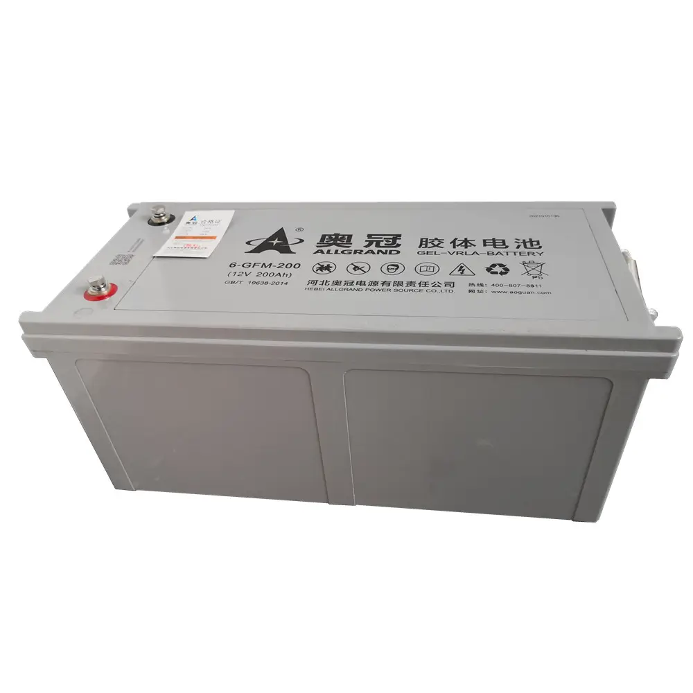 All Grand Deep Cycle 12 V Battery 120Ah Solar Gel Battery Best Price Solid State Battery