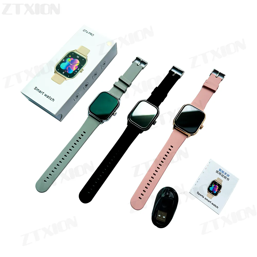 2024 High Quality Cheap GT4 pro Wearable Devices Bracelet relogio reloj inteligente Pulseira Smart Watch Smartwatch