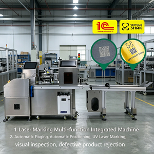 Machine de codage et de marquage par vision à alimentation automatique avec système de rejet automatique et de traçabilité pour l'emballage de cartons alimentaires et de sacs en plastique - Product Image 2