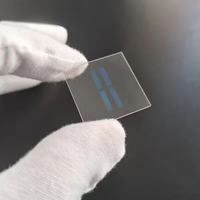 Substrats en verre conducteur ITO gravés au laser sur mesure pour usage en laboratoire