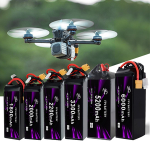 Cellpower OEM/ODM bán buôn Chất lượng cao 2200mAh-10000mAh RC FPV UAV <span class=keywords><strong>Lithium</strong></span> 3S 4S 3.7V 11.1V 14.8V 7.4V Lipo bay không người lái Pin - Product Image 1