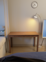Bureau d'ordinateur réglable en bois massif avec tiroirs, table d'écriture ergonomique réglable en hauteur pour le travail assis-debout, bureau à domicile, chambre SZ002