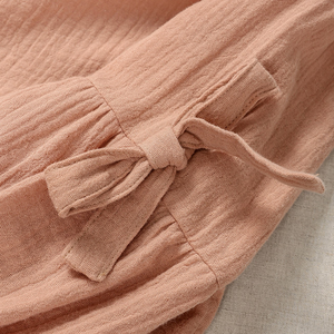 Abbigliamento per Bambini in <span class=keywords><strong>Cotone</strong></span> Biologico, Vestiti per Bambine, Abiti in <span class=keywords><strong>Mussola</strong></span>, Vendita all'Ingrosso, Vestiti Autunno Inverno per Bambine - Product Image 4