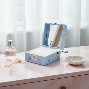 Caja Musical de Unicornio Personalizada con Almacenamiento para Anillos, Caja de Música de Madera con Manivela, Joyero Musical Portátil, Regalo para Niños, <span class=keywords><strong>Canciones</strong></span> Personalizadas al por Mayor - Product Image 2