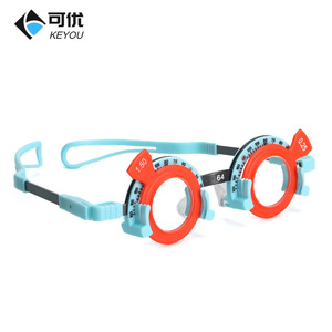 Montura de prueba de optometría Keyou, semimontura de nailon de 64 mm, equipo profesional para pruebas de visión para examen ocular - Product Image 1