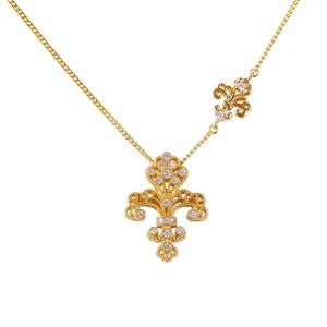 Collier pendentif en forme de petit cadenas serti de diamants, design de niche personnalisé, plaqué argent pur S925, or 18 carats, pour femmes, charmes raffinés - Product Image 5